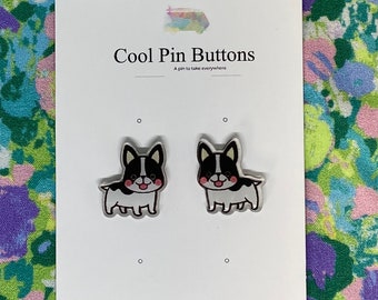 French Bulldog Dog Earrings 2”