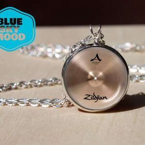 Collana Per Batteristi - Ciondolo Bacchette In Lega Di Titanio Con Catena | Gioiello Musicale Per Uomini E Donne - Foto 4