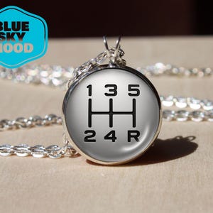 Shift Zahnrad Anhänger Halskette: Autozubehör, Fahrer Art