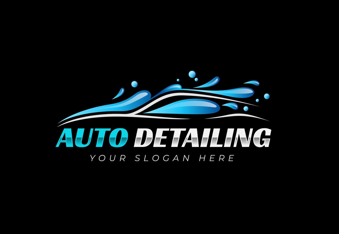 Car Logo Automotive Logo Car Detail Logo Auto Detailing Logo Etsy