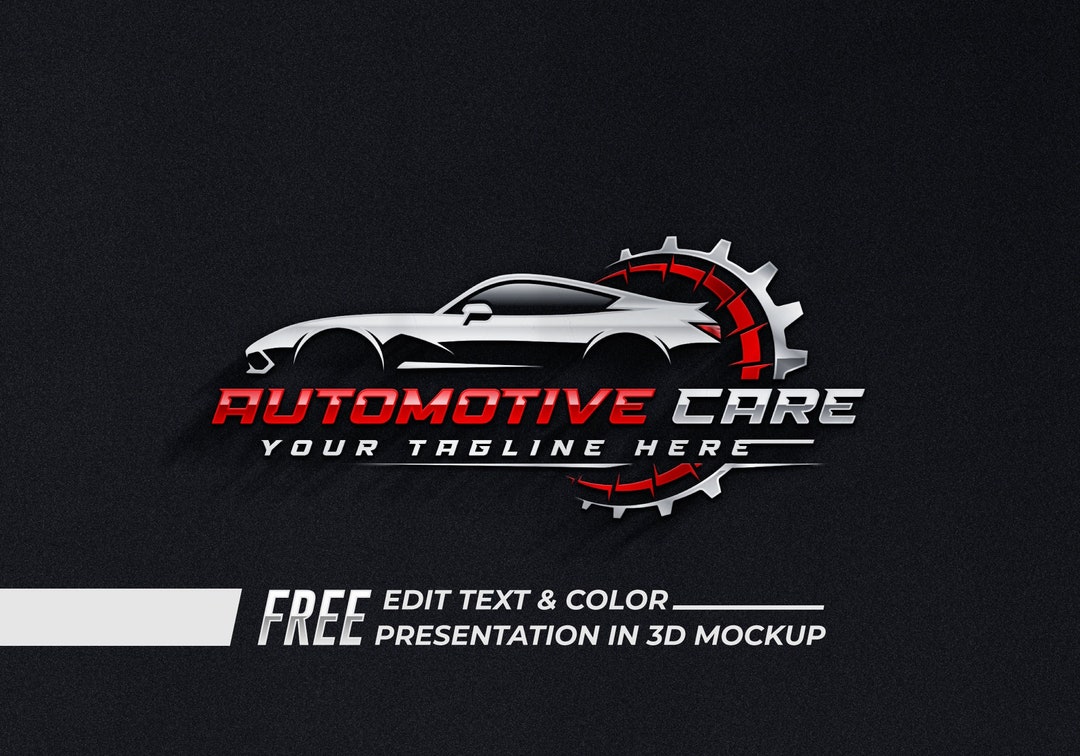 Car Logo Car Service Logo Car Gear Garage Logo Car Repair Logo