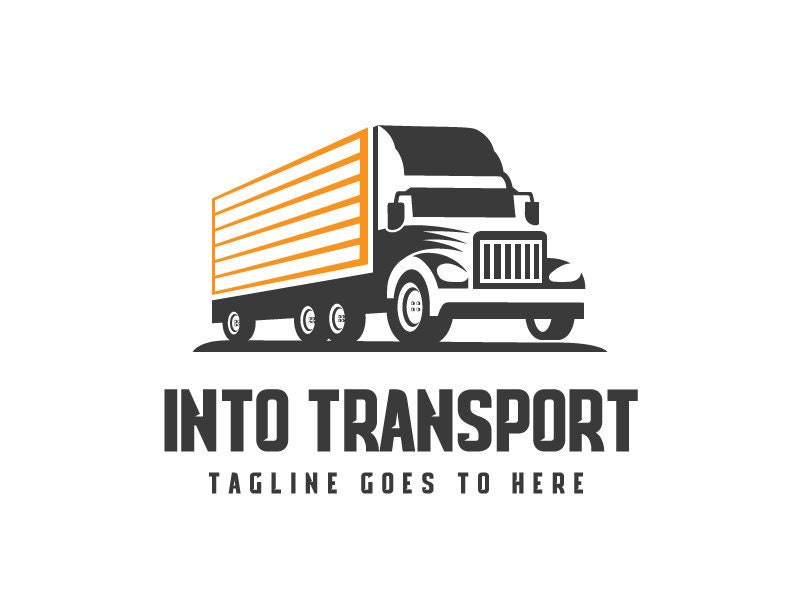 Premade, Transport Logo, Truck Logo,transport Sign, Truck Sign, Car Logo,  Automobile Logo, Lorry Logo, Camion, Container Logo, Carry Logo - Etsy