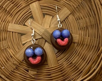 Paleta Payaso Inspired Dangle Earrings