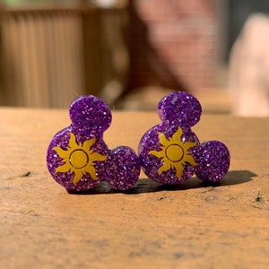 Lost Princess Rapunzel Inspired Stud Earrings