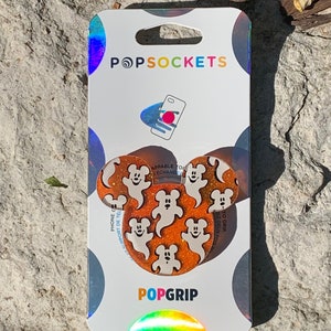 Mouse Ears Ghosts Halloween Phone Grip/Magnet/Pin/Hair Clip