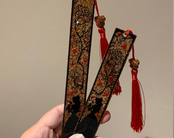 Beauty and the Beast Belle Rose Inspired Bookmark