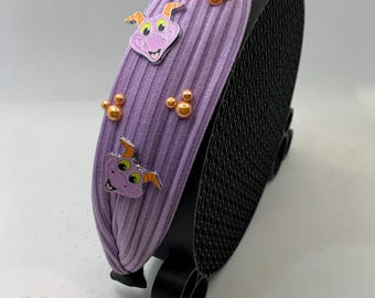 Figment Imagination Inspired Top Knot Headband