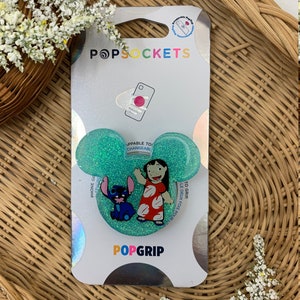 Lilo and Stitch Inspired Phone Grip/Magnet/Pin/Hair Clip