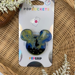 Mary Poppins Inspired Mouse Ears Phone Grip Phone Grip/Magnet/Pin/Hair Clip