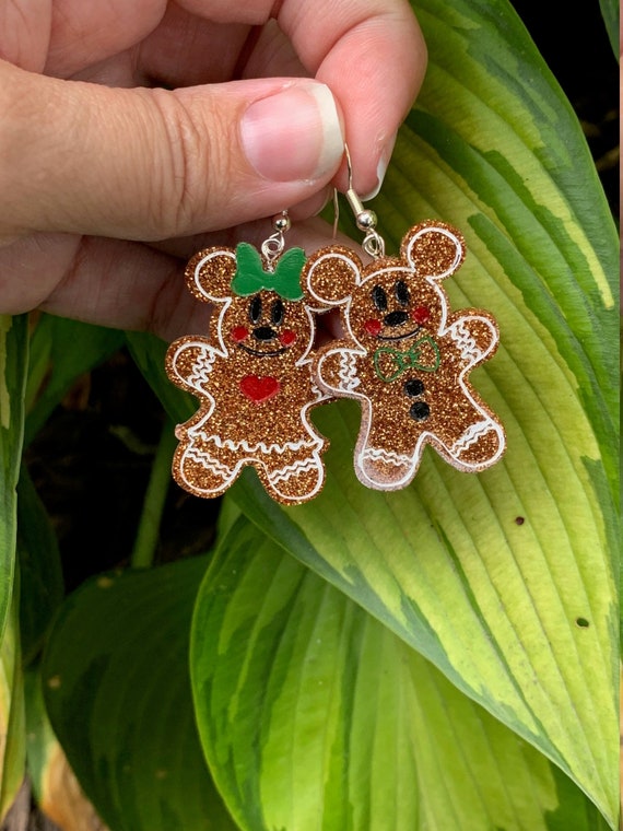 Mickey dangle shop earrings