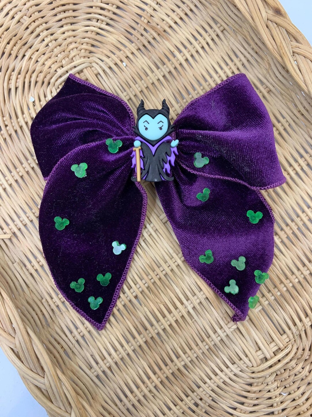 Simba, Timon, Pumbaa Inspired Mickey Mouse Velvet Bow - Etsy