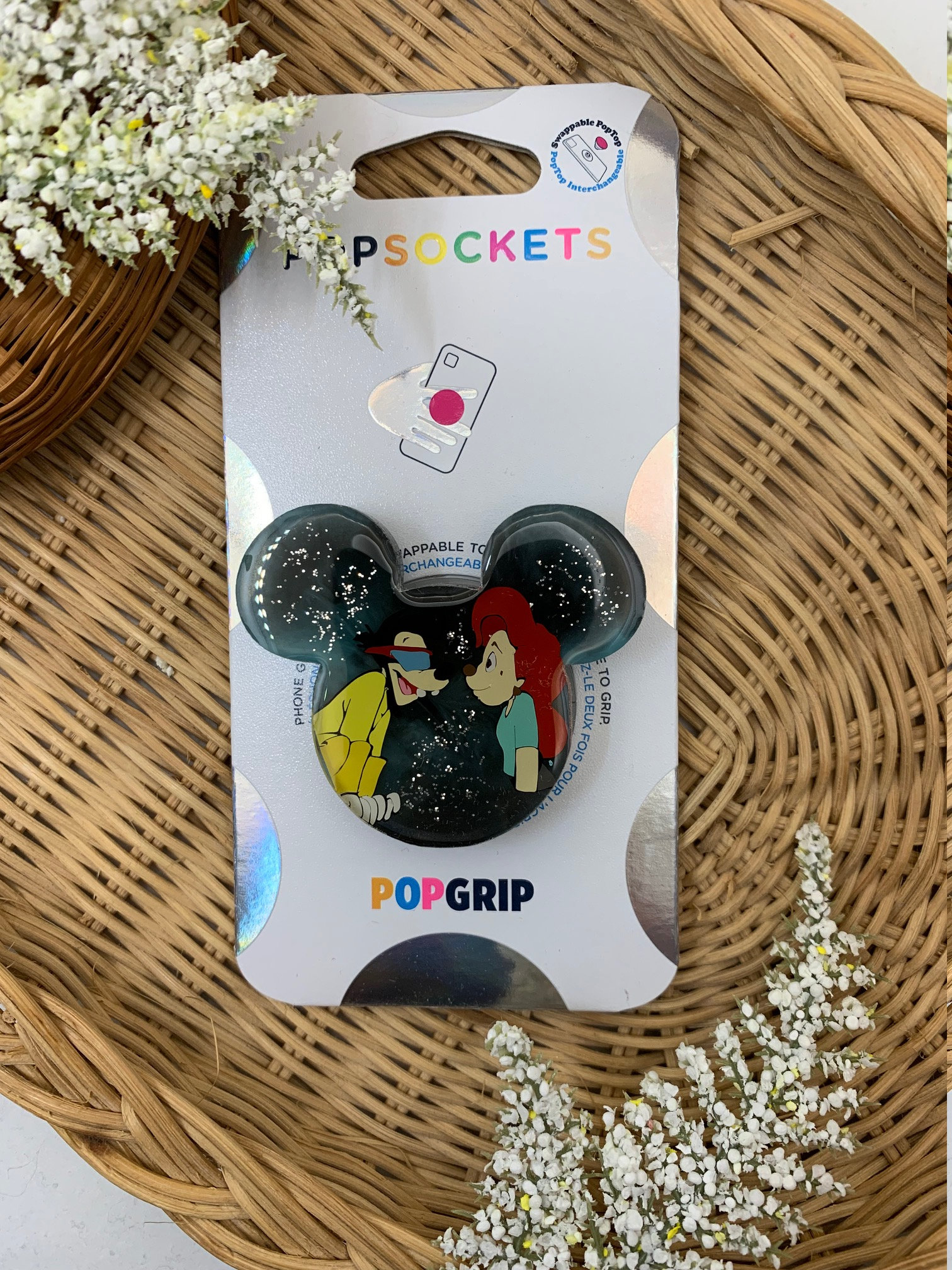 Max as Powerline and Roxanne Goofy Movie Inspired Phone Grip/Magnet/Pin