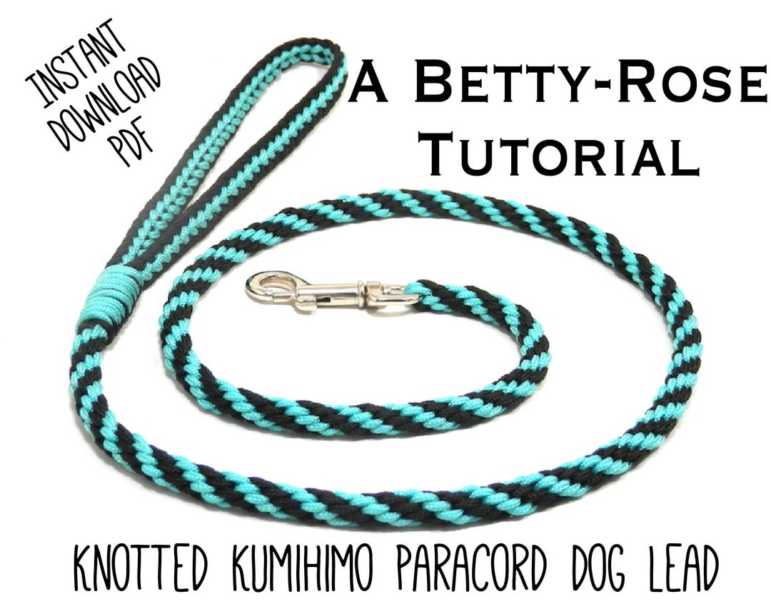 Making a dog leash out of paracord hot sale