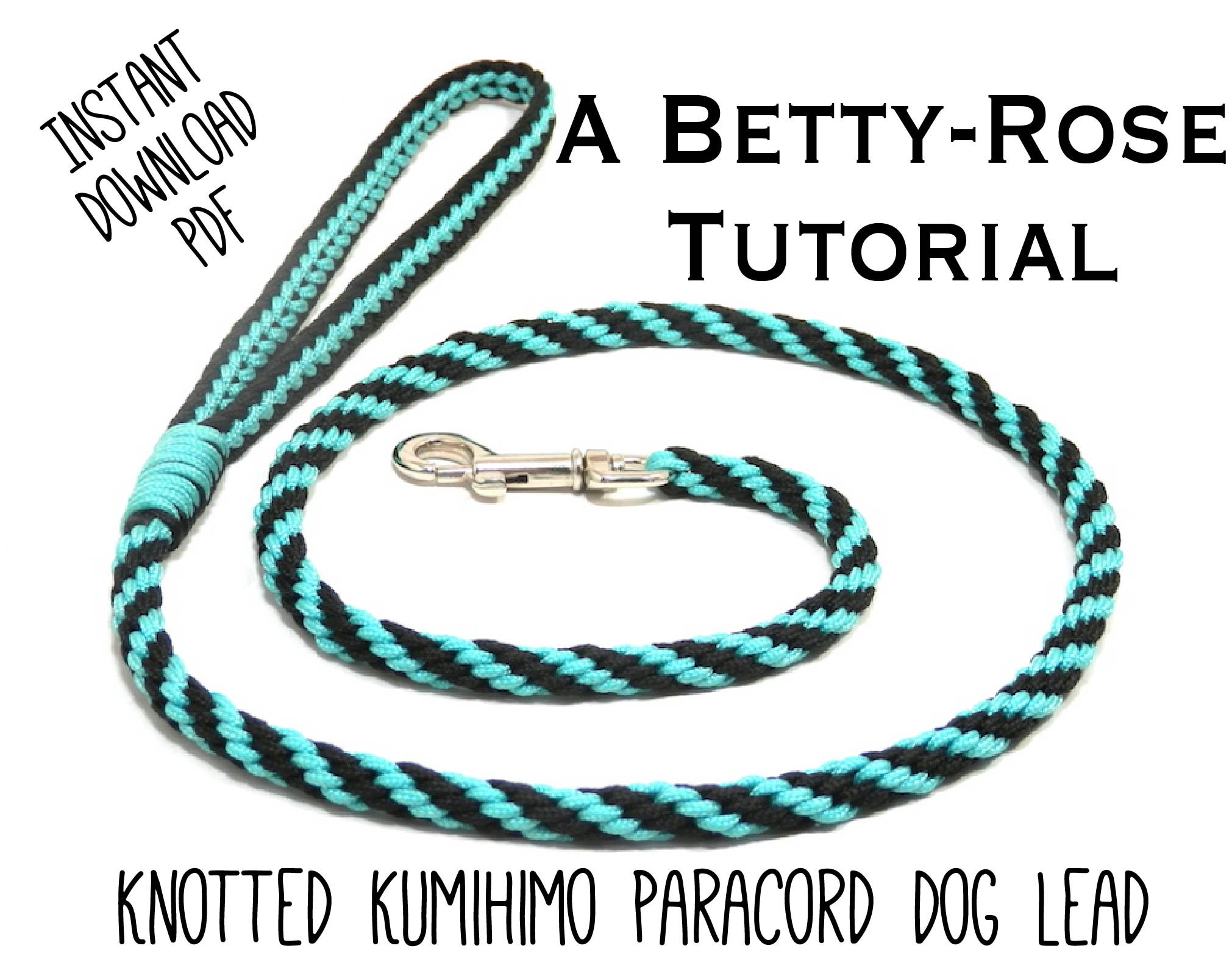 Tutorial for Kumihimo Paracord Dog Leash Lead No Glueing or - Etsy