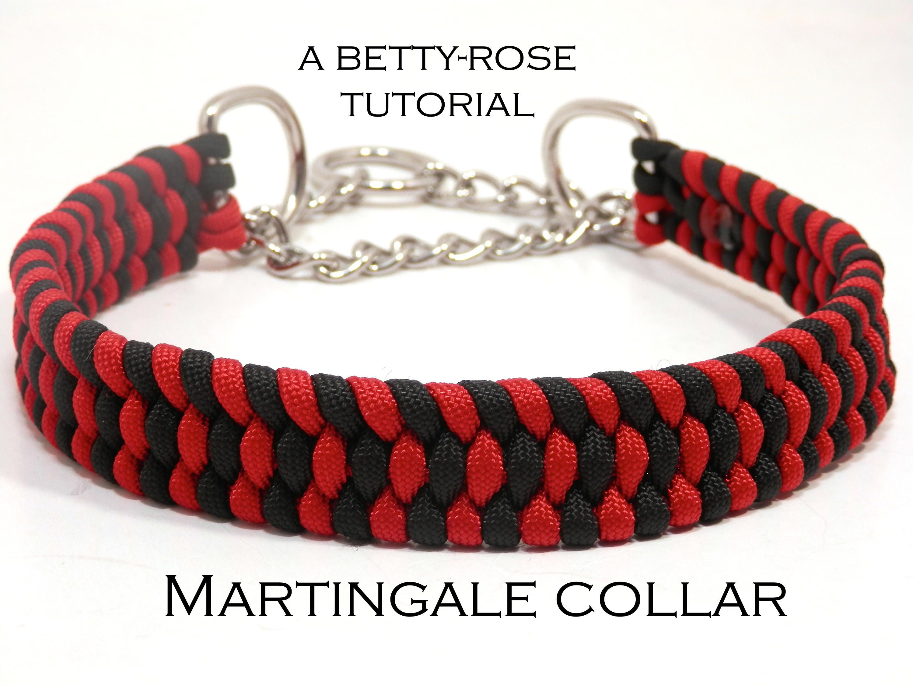 Tutorial for Paracord Martingale Dog Collar Instant Download PDF