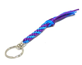 Absolute Beginner Tutorial for Kumihimo Keyring Instant Download PDF Pattern. Ideal child's project.