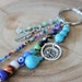 Mondrian Boho Evil Eye Patchwork Satchel main image 1