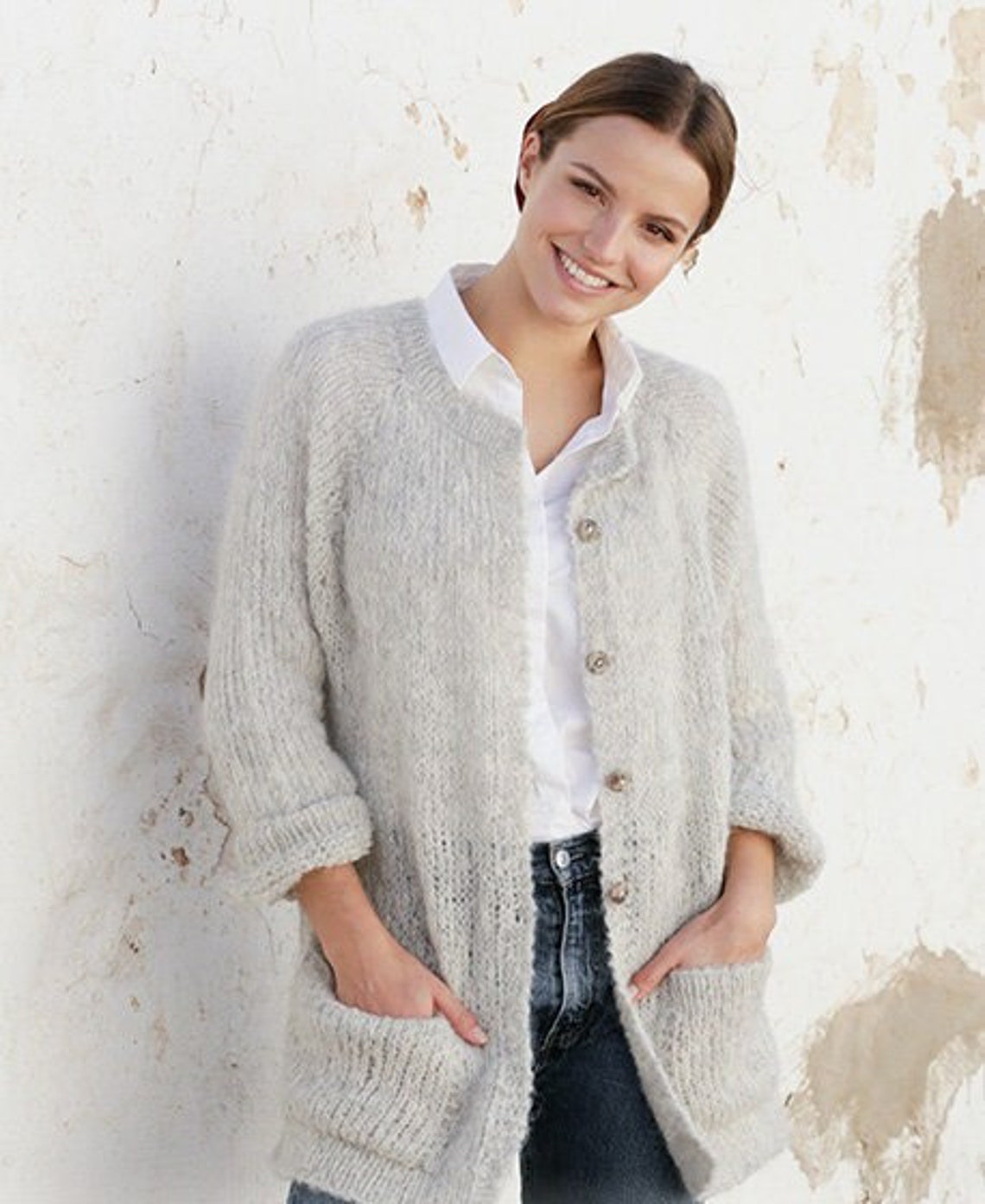 Silk Knit Cardigan
