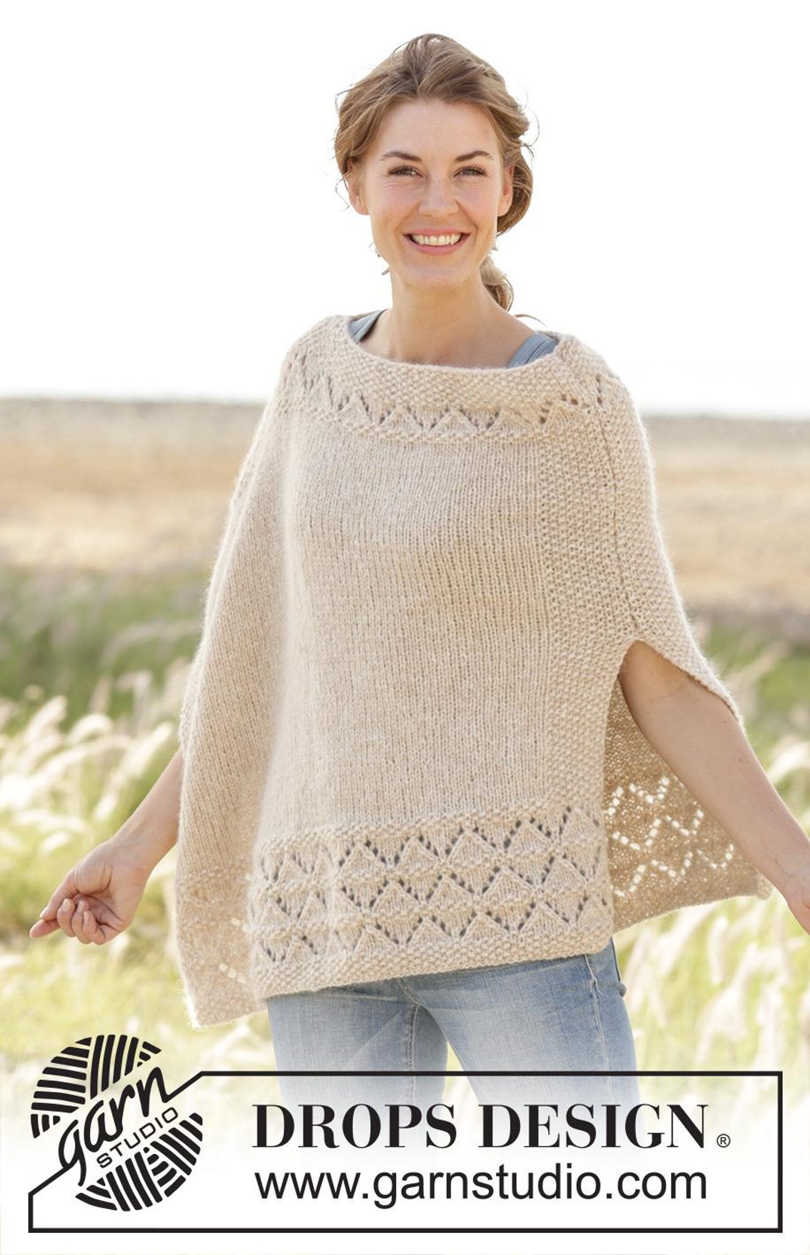 19+ Poncho Knit Patterns Knit Alpaca Poncho, Handknit, Made to Order - Etsy