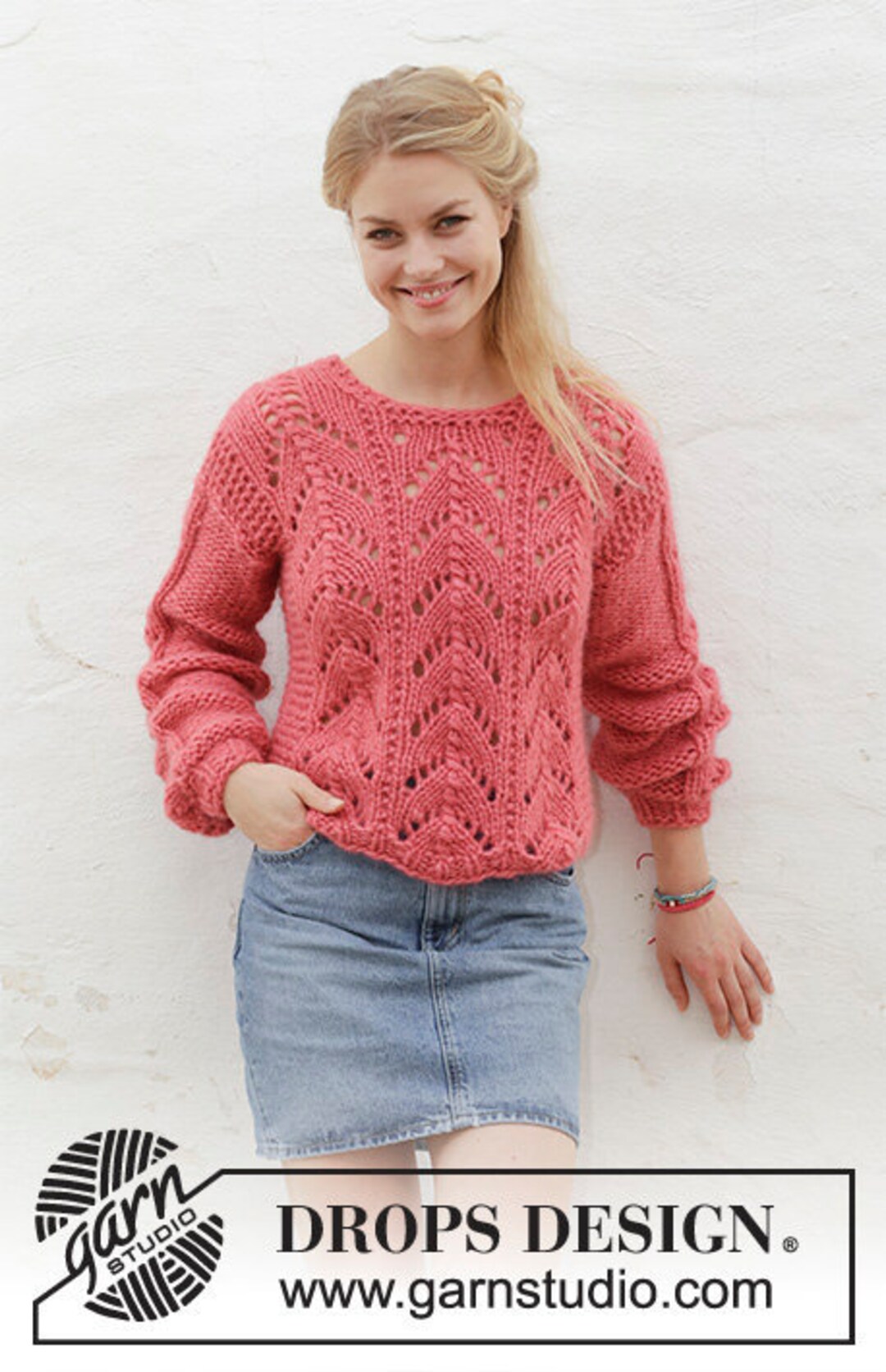 Knitted Jumper Lace Pullover Sweater Alpaca Silk Hand Knit - Etsy