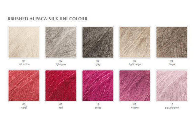 Купить Пряжу Brushed Alpaca Silk