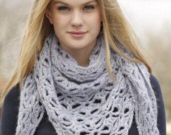 Triangular shawl, lace crochet,  Alpaca, Wool, gift for her, winter garments, handmade, made to order