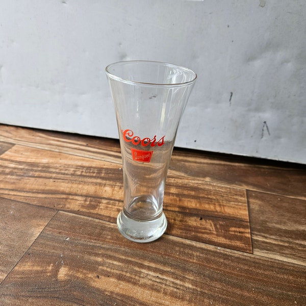Coors Banquet Glass Etsy