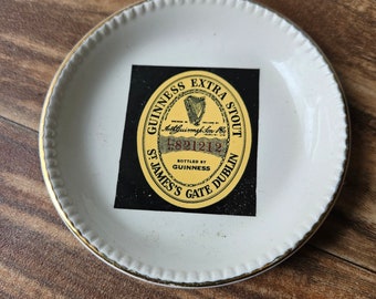 Guinness Extra Stout Ring Dish St James's Gate Dublin Ring Dish Made in Ireland Shannon Holder Catch All Ring Dish