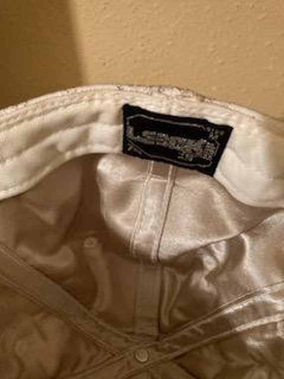 Rare 2pac Embroidered Logo with Metal Tag, Beige … - image 5
