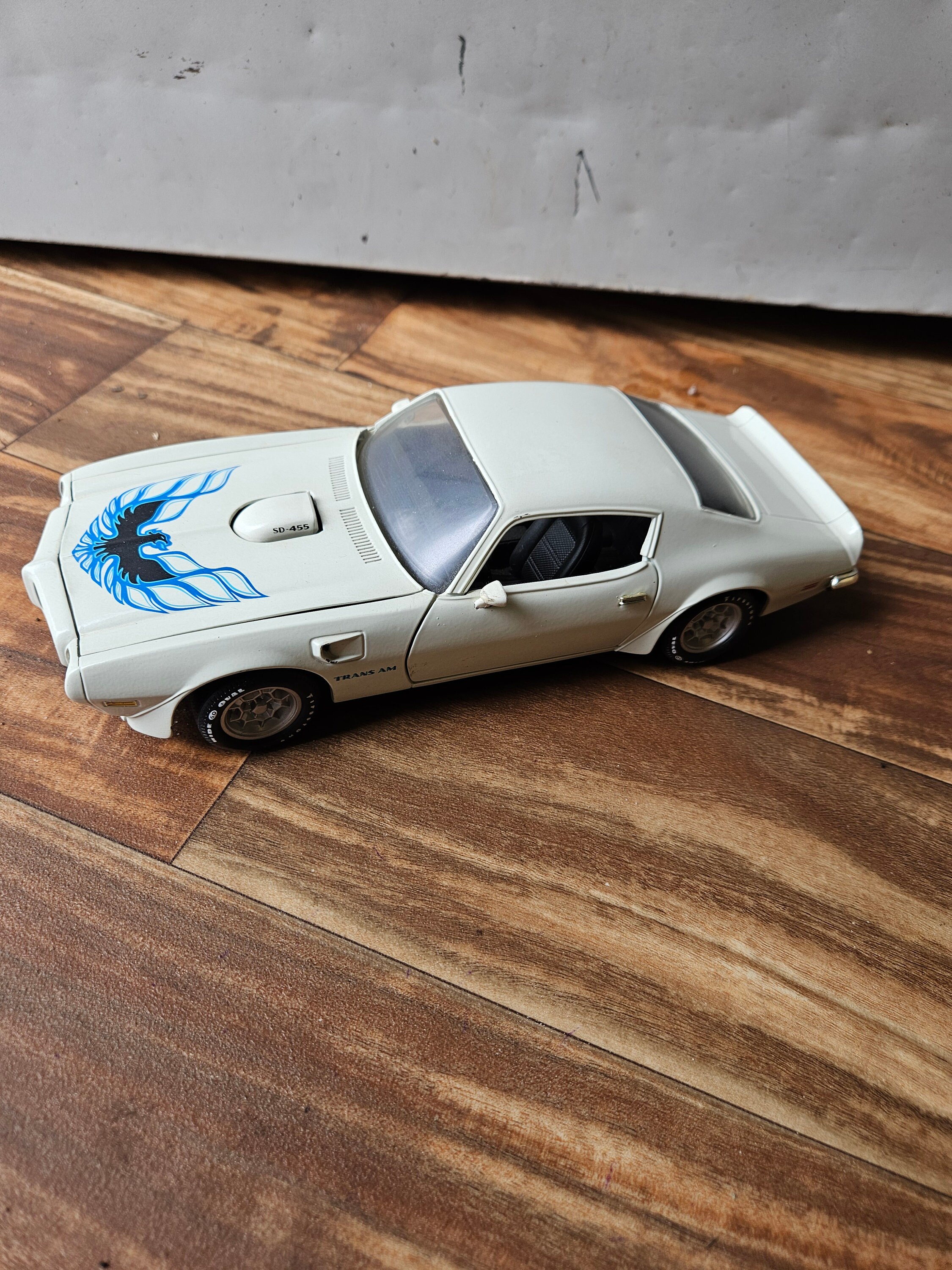Model Car Diecast Medal 1973 Firebird Trans Am License by GM 