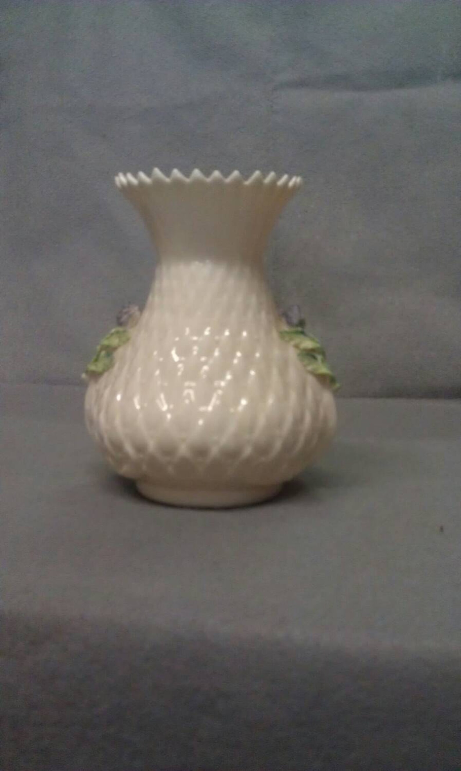 Belleek Flower Vase Etsy