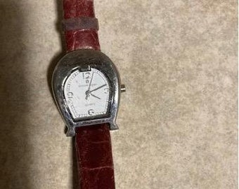 Etienne Aigner Women Wristwatch by Quartz, Horseshoe Design With