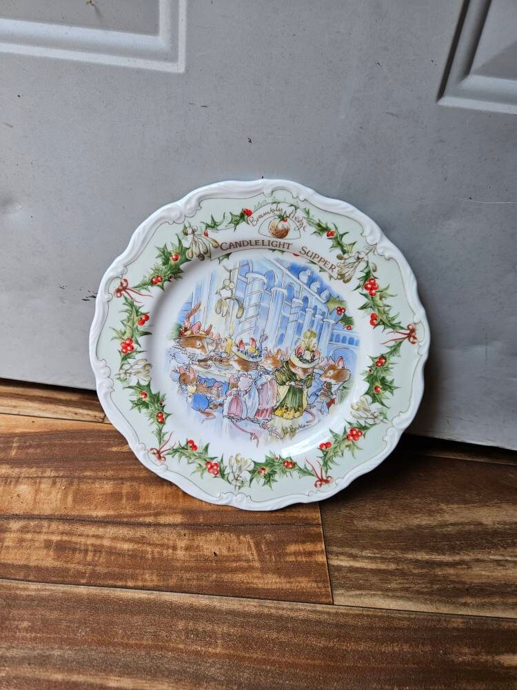 Royal Doulton Candlelight Supper Plate Third in a Series of 4 From