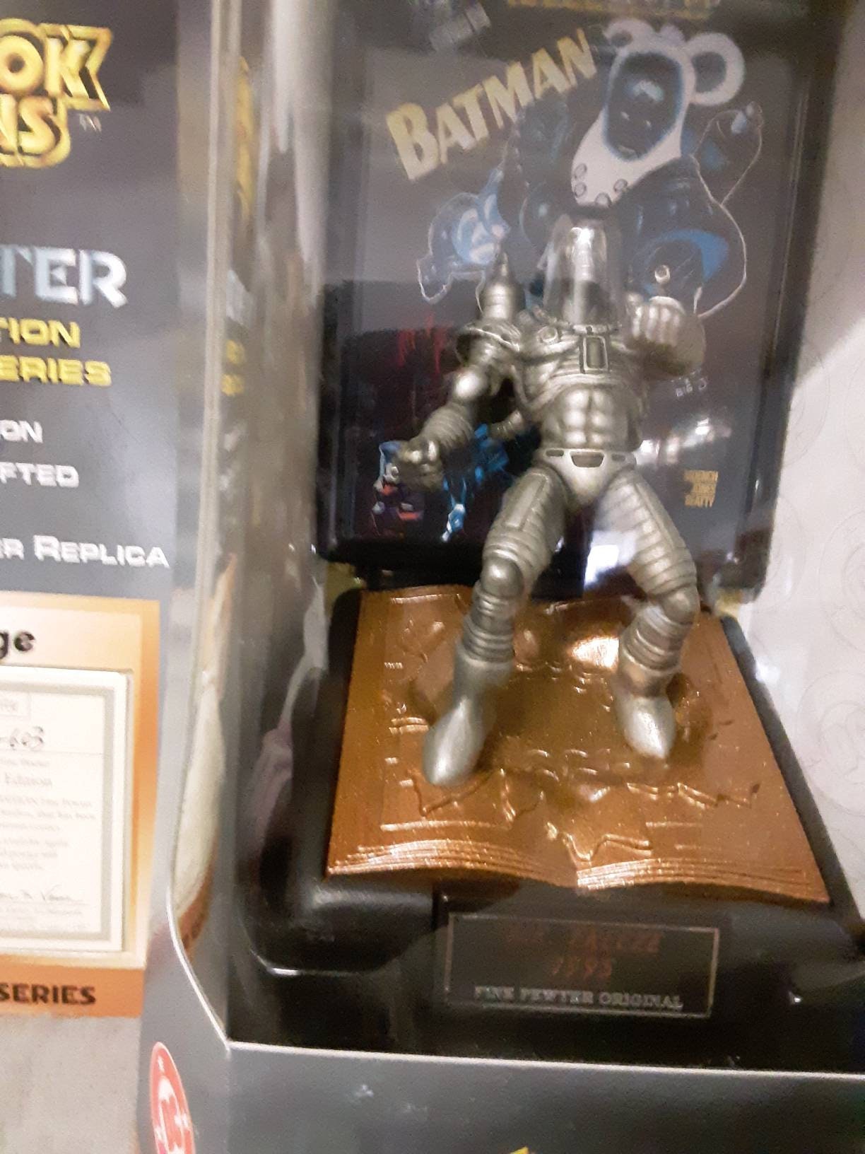DC Comic Book Champions Batman Mr. Freeze 1995 Fine Pewter