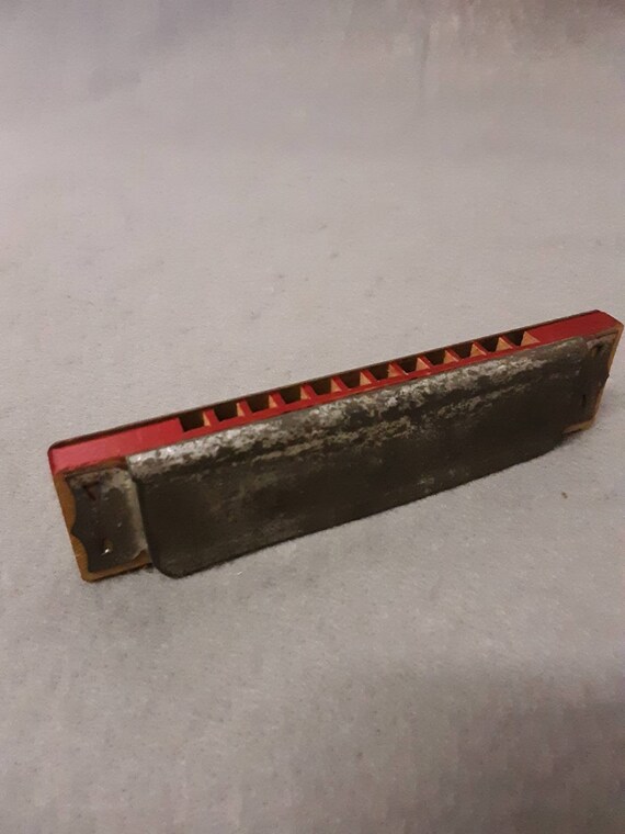 Walt Disney's Mickey Mouse Harmonica Metal Sides Harmonica Etsy