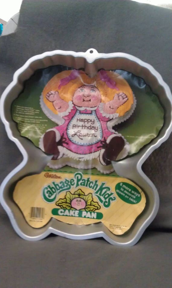 Wilton Cake Pan Cabbage Patch Kids Cake Pan Etsy