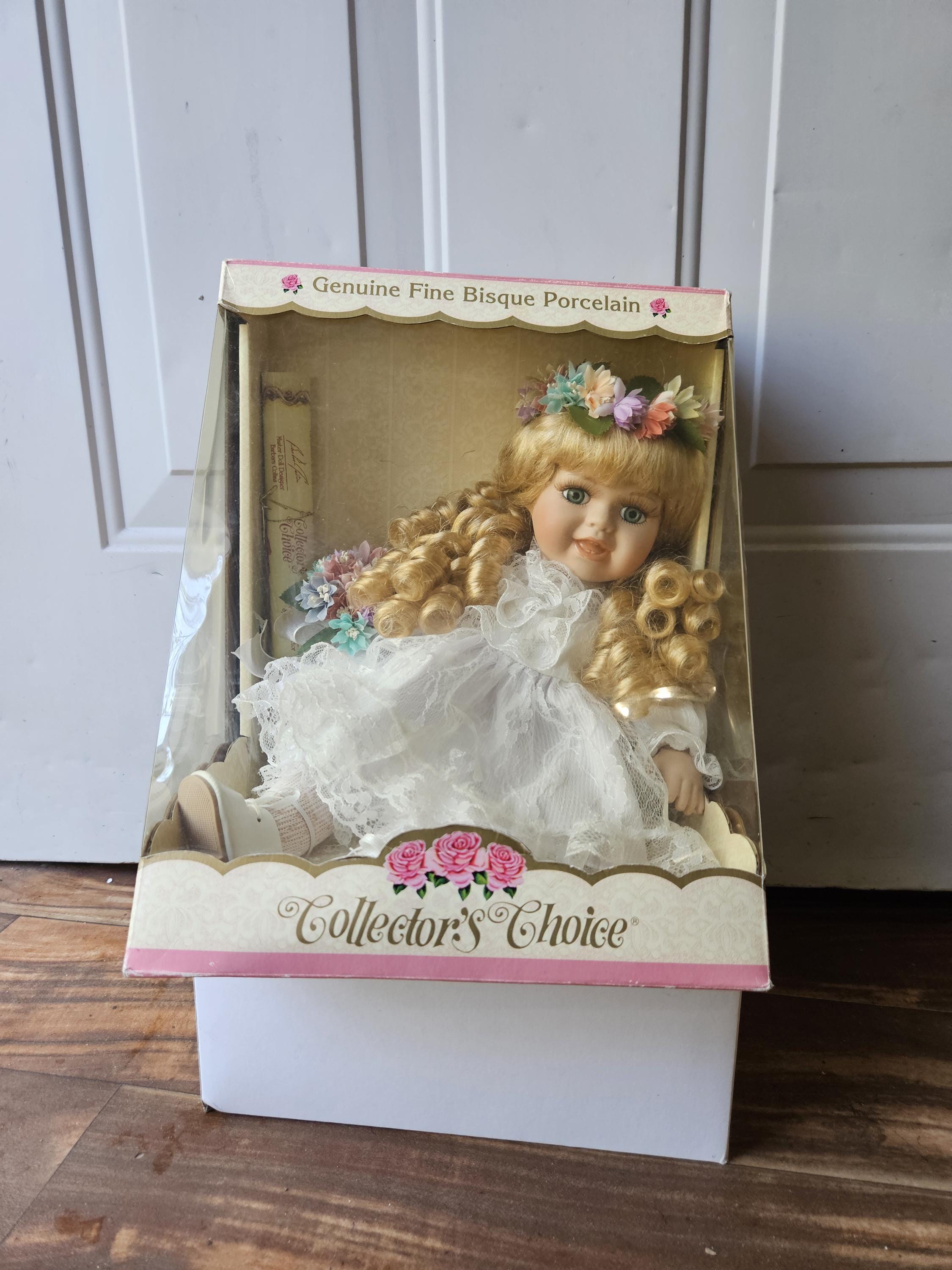 Collector's Choice Limited Edition Doll Genuine Fine Bisque With
