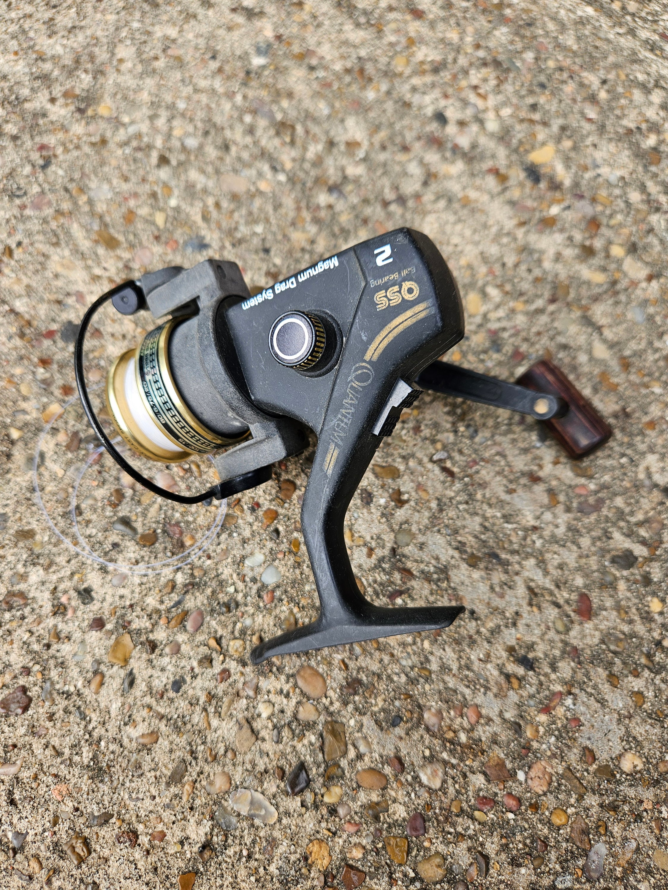 1986 Quantum QSS Spinning Reel, Precision Casting Reel