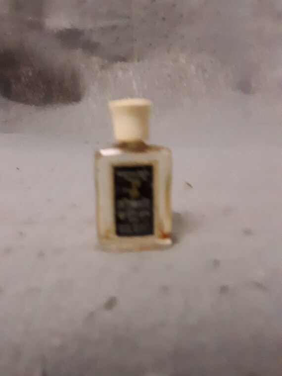 Glass Tiny Miniature Perfume Bottle Revlon Intimate Perfume 
