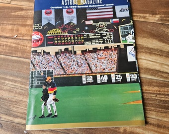 Astros Magazine October 1-3, 1999 Special Collector' Issue Magazine