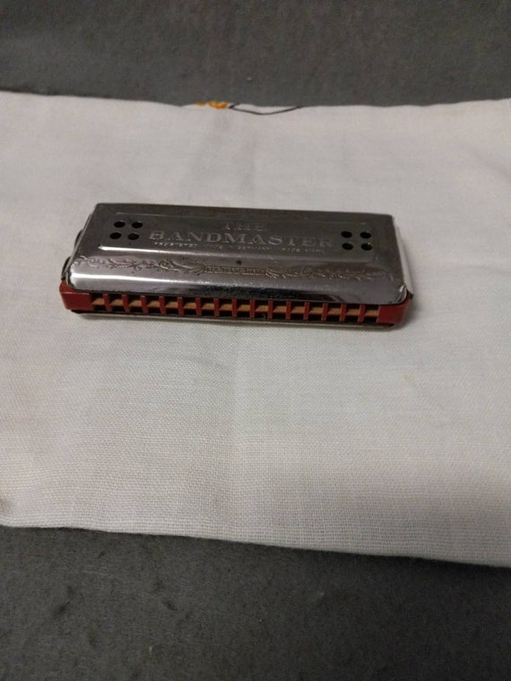 大幅値下げ　レア楽器　Bandmasterサイデル社 ドイツ製 ハーモニカ The Bandmaster Harmonica Made in Germany Harmonica - Etsy