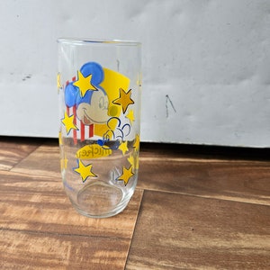 Vintage Mickey Mouse Glass Tumbler image 3