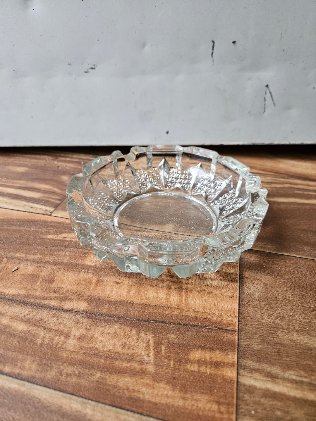 Glass Ashtray Heavy Indonesia FNG Ashtray Etsy