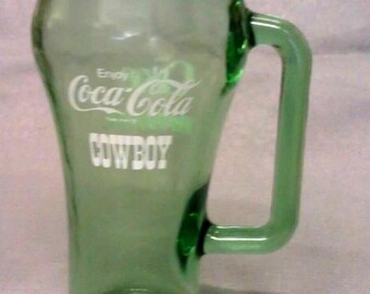 Coca-Cola Whataburger Cowboys Glass-Mug