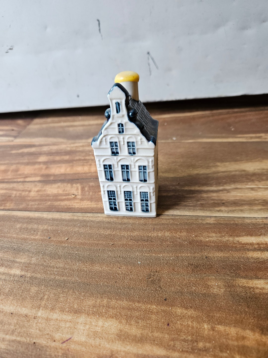 KLM Bols Liquor Bottle No. 25 Miniature Blue Delfts Liquor Bottle Etsy