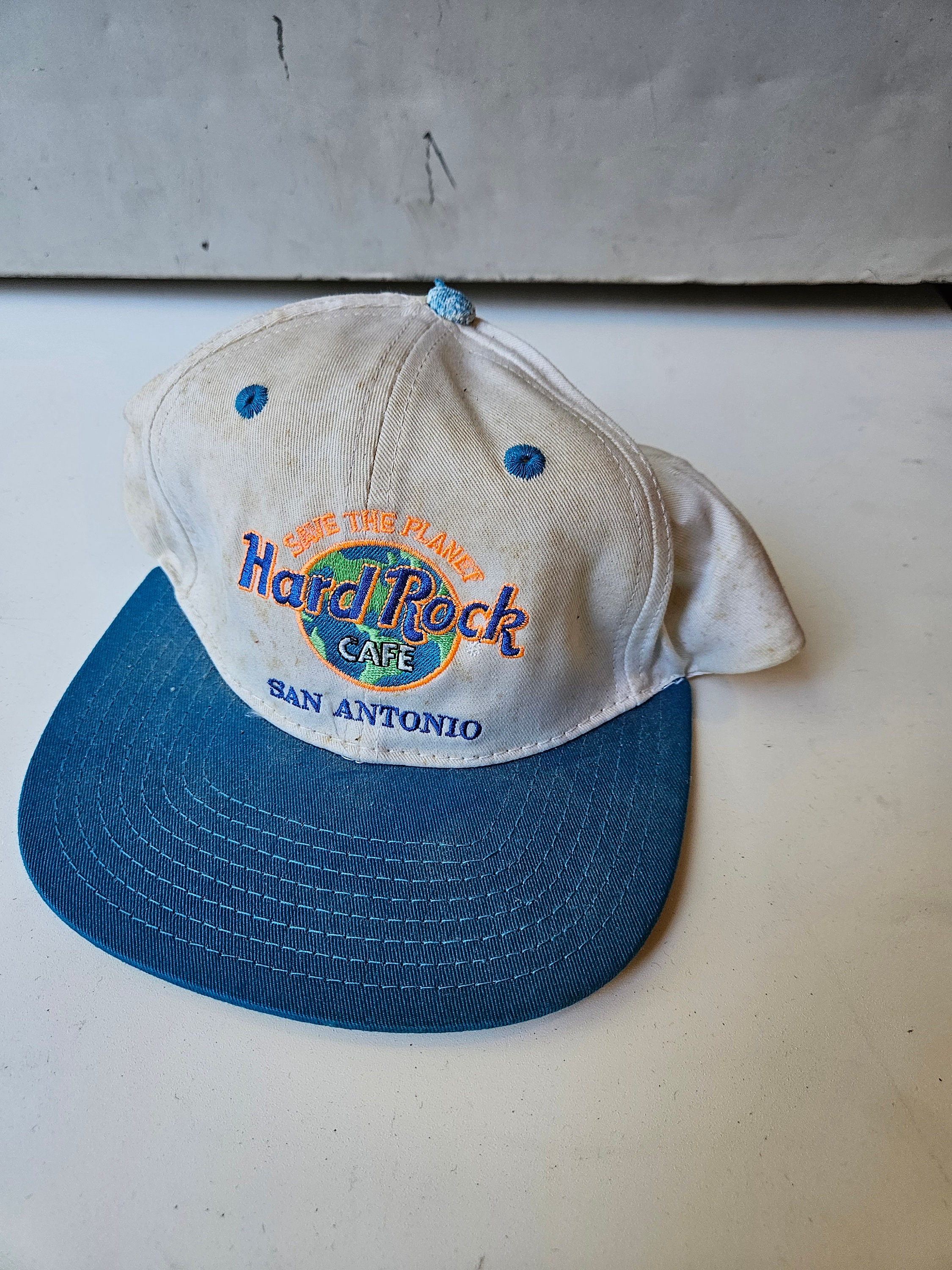Hard Rock Cafe San Antonio Save The Planet Hat Baseball Cap