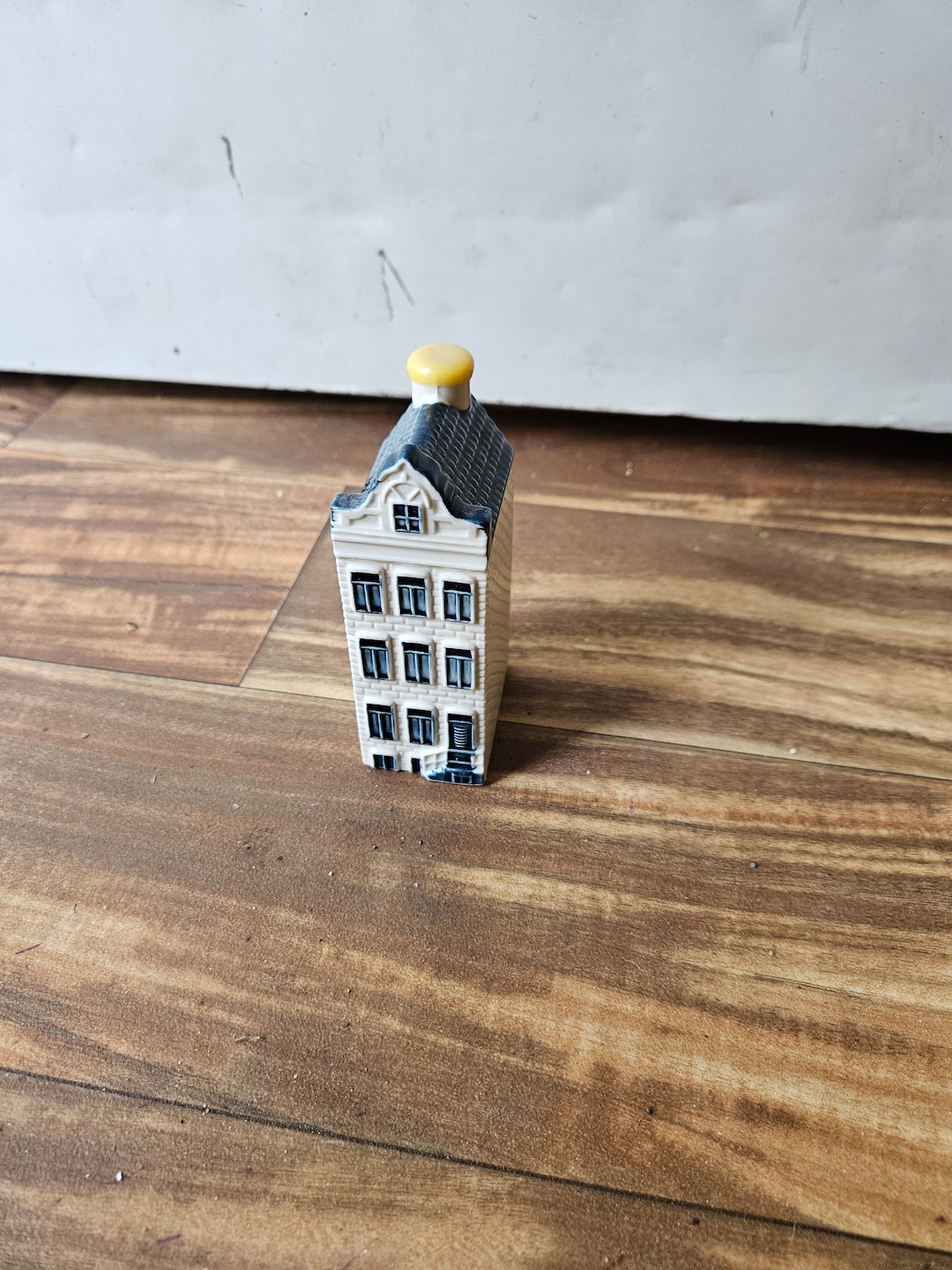 KLM Bols Liquor Bottle No. 58 Miniature Blue Delfts Liquor Bottle I Etsy