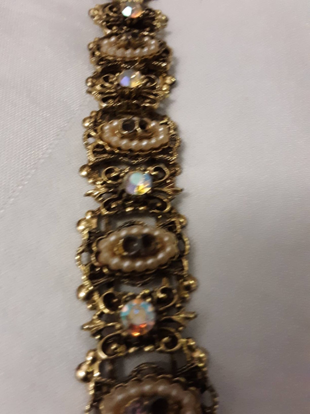 Vintage Costume Jewelry Bracelet Etsy