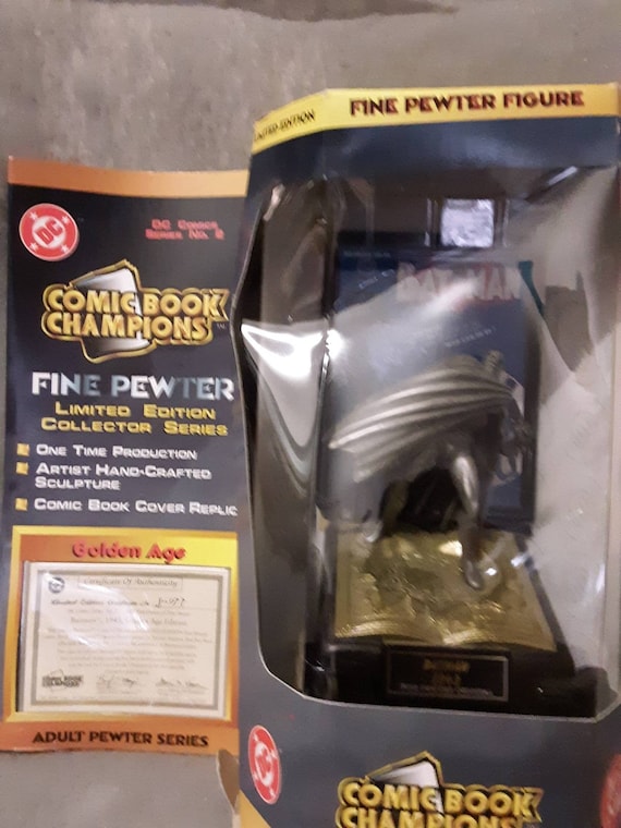 Fine Pewter Original Silver Surfer ~ 限定品 Collector's Series フィギュア おもちゃ 人形 DC Comic Book Champions Pewter Figure Batman 1943 Fine Pewter