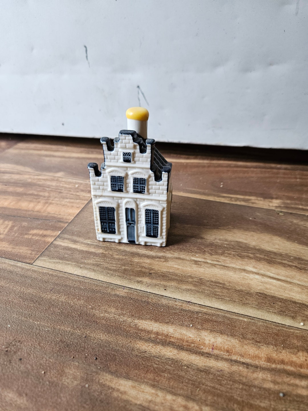 KLM Bols Liquor Bottle No. 76 Miniature Blue Delfts Liquor Bottle Etsy